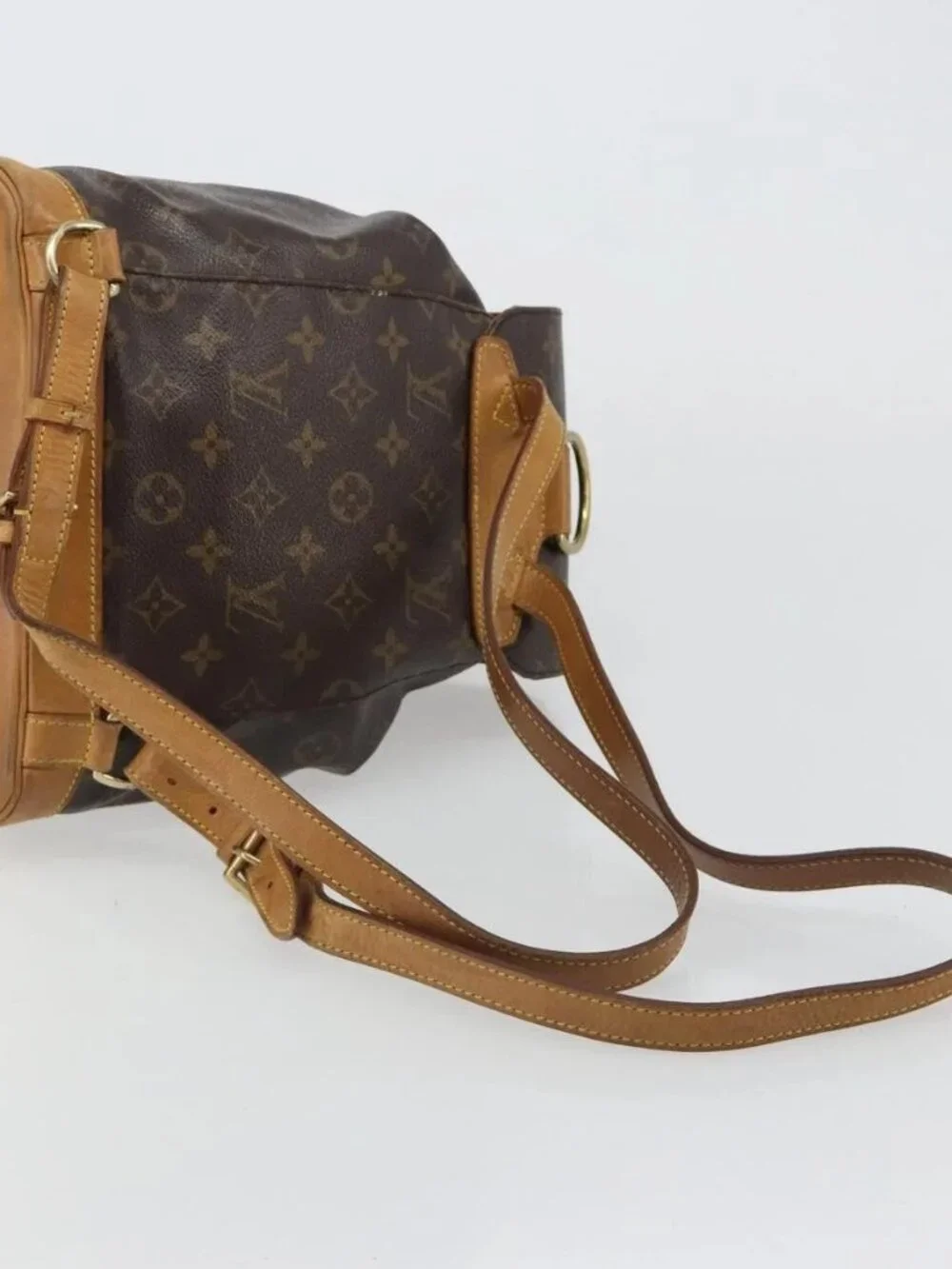 LOUIS VUITTON Monogram Montsouris MM Backpack M51136 LV Auth 184621